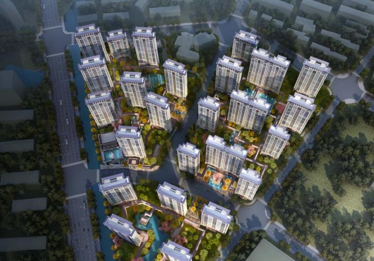 广元高密度住宅小区资料下载-浙江现代中式高密度高层住宅建筑方案 2020