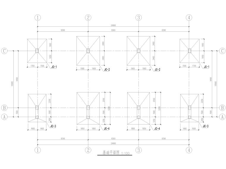 全套框架施工图资料下载-[上海]单层框架结构变电所全套施工图2018
