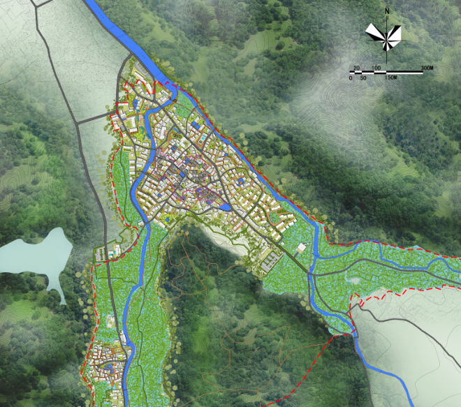 美丽乡村_村庄规划及景观提升改造工程-旅游度假村景观-筑龙园林景观