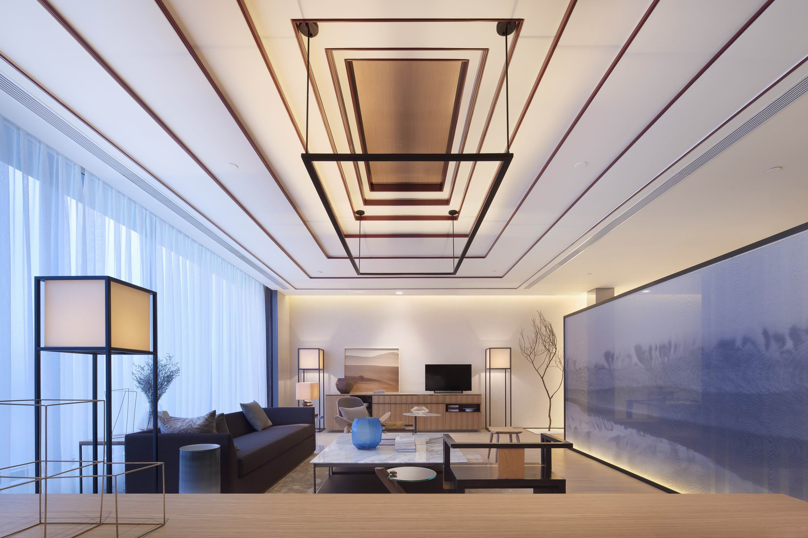 琚宾之家展示空间SU模型+效果图+实景拍摄-室内3D模型-筑龙渲染表现论坛