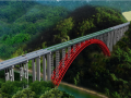 上承式等宽变高钢管砼桁架特大拱桥安装方案