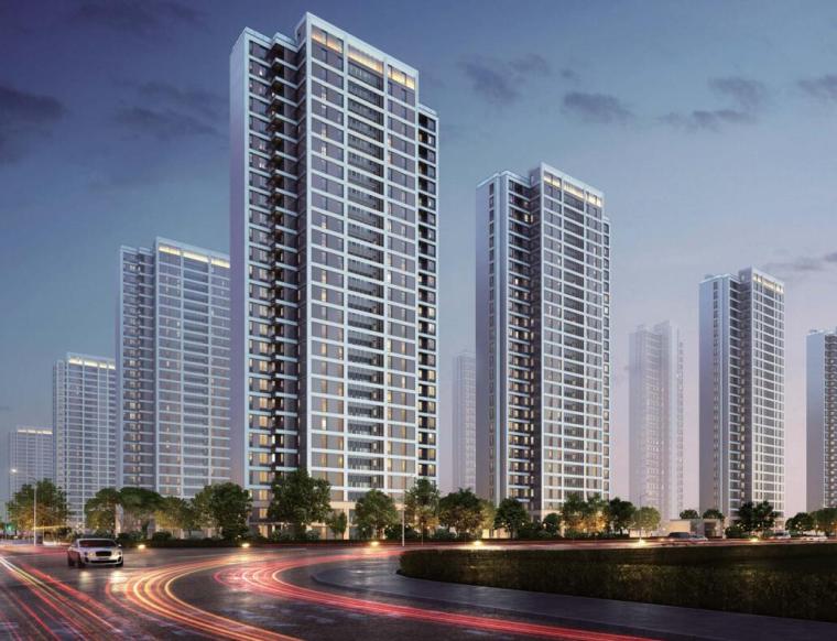 商业建筑项目分析资料下载-浙江现代风住宅+商业建筑投标中标方案2020