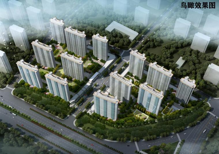 简明高层钢筋资料下载-江苏南京现代简洁人性居住住宅区建筑方案