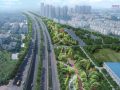 [安徽]合肥城市绿色廊道景观带设计方案