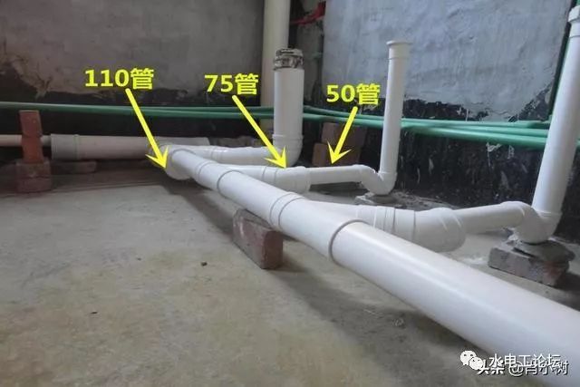过水管道cad资料下载-室内装修排水管道安装施工要点