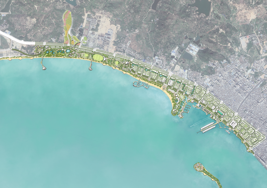 沿海景观公路规划图图片