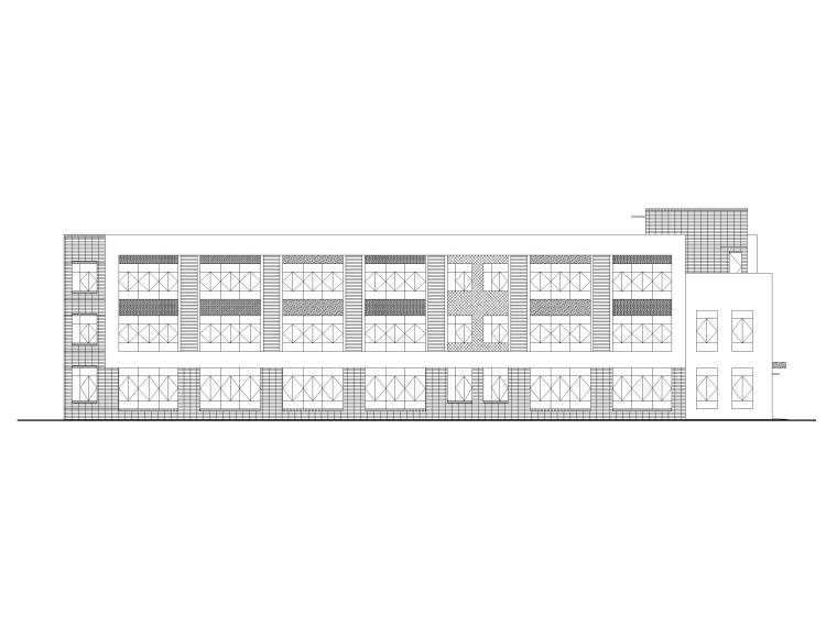 15层小区建筑施工图资料下载-三层框架结构15班幼儿园建筑施工图2018