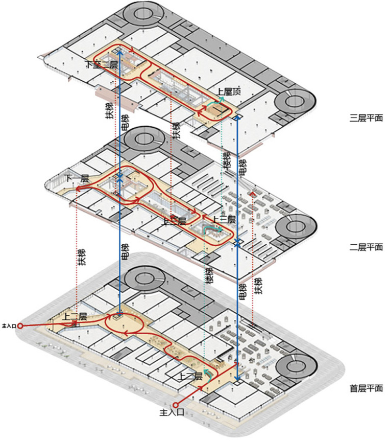 天津万科广场平面图