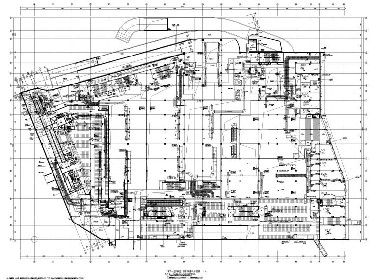 大型地下超市设计图资料下载-江苏多层商业建筑中央空调系统及通风设计图