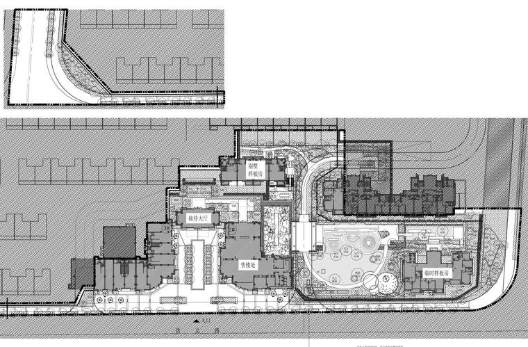 展示区植物施工图资料下载-一江一城景观逸墅展示区住宅植物施工图设计