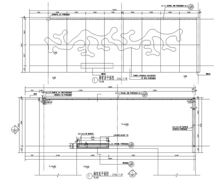 [吉林]现代东方示范区景观扩初施工图设计-廊架详图