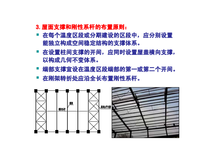 屋面水平支撑布置原则图片