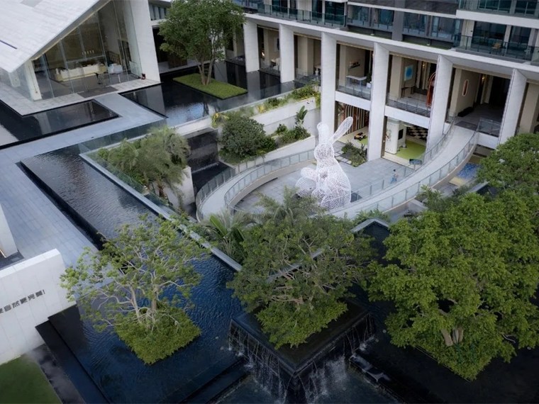 佛山中海悦林熙岸示范区景观