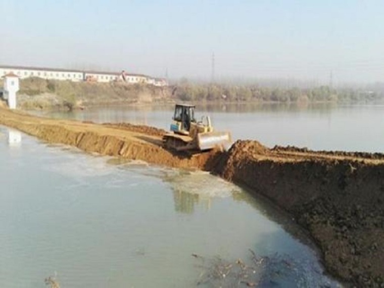 河道治理工程进度方案资料下载-河道治理围堰填筑施工组织设计