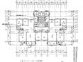 28层高层住宅底层会所结构施工图CAD含建筑