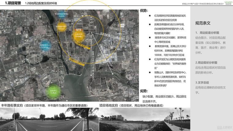 4-山大中美产业园15号地景观-场地周边现状分析