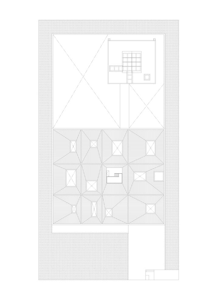 马来西亚回廊房屋平面图