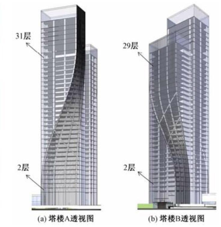 结构设计单位换算资料下载-重庆高科太阳座项目超限高层结构设计