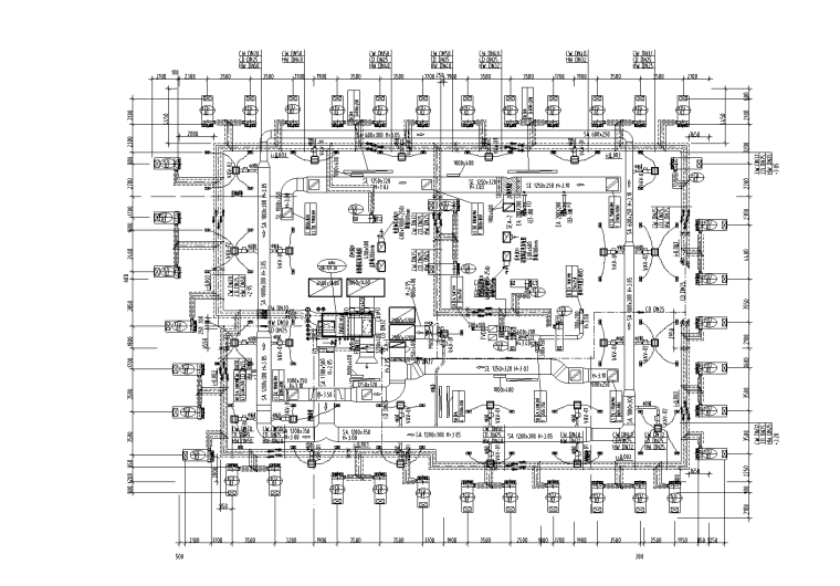 商业综合体机电控制资料下载-北京商业及办公综合体机电设备施工图