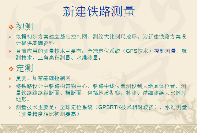 道路与铁路测量资料下载-铁路测量_测量技术在铁路生产中的应用2019