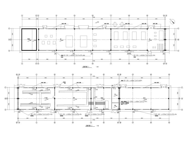 零部件矫正成型隐蔽工程资料下载-[武汉]汽车零部件基地综合站通风设计图2017