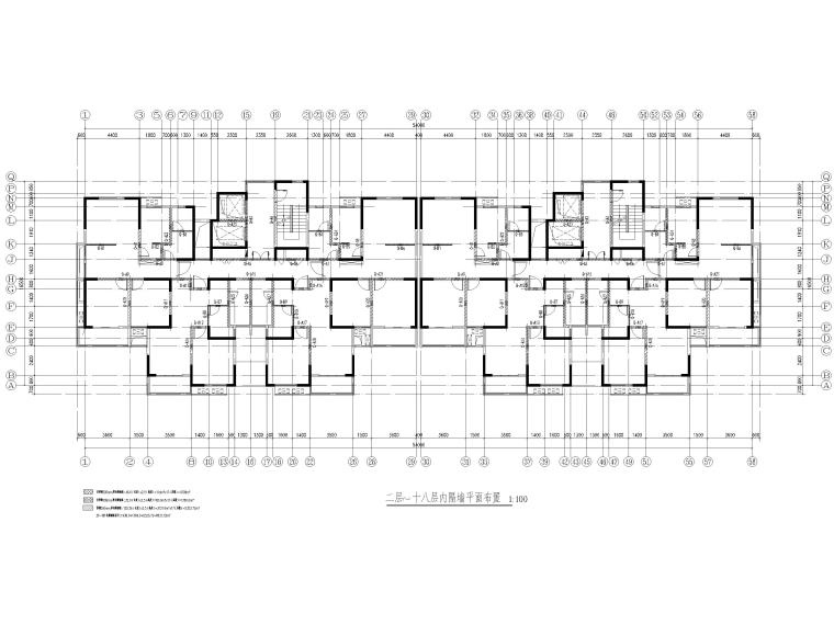剪力墙结构设计总结资料下载-[苏州]装配整体式剪力墙结构住宅方案设计图