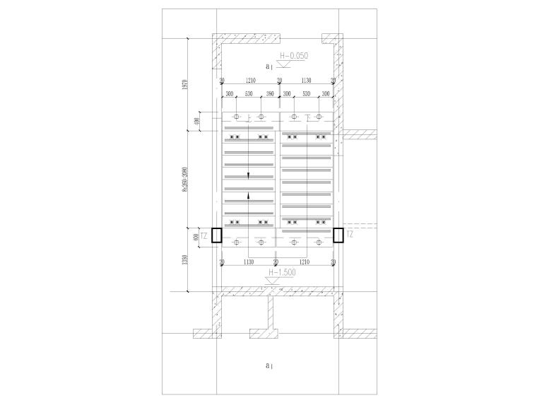 [苏州]装配整体式剪力墙结构住宅方案设计图-预制楼梯布置图