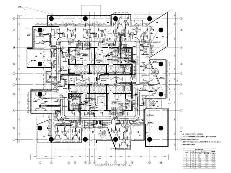 超高层通风节点资料下载-[深圳]超高层综合楼蓄冰空调系统通风设计图