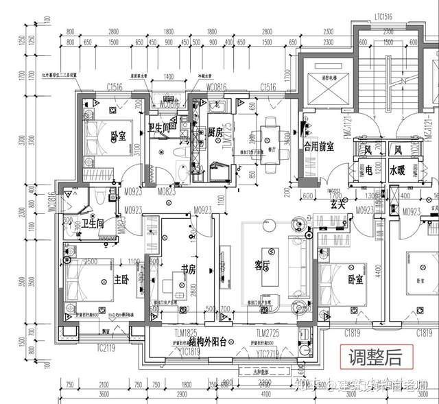 [注意]住宅施工图设计阶段，优化空间很大_4