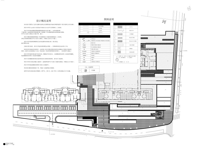 [上海]新中式人居示范区景观CAD施工图+SU-红线外景观总平面图