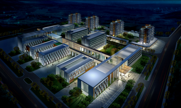 三级甲等中医院评分资料下载-[郑州]三级甲等综合医院迁建项目方案设计