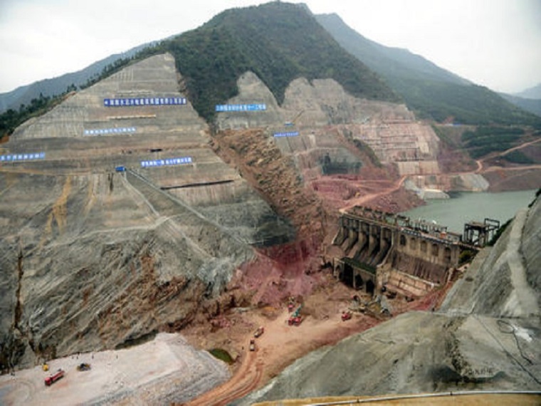 大坝混凝土浇筑流程资料下载-水库工程大坝施工技术质量控制