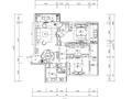 [福建]现代中式120㎡3室2厅住宅装修施工图