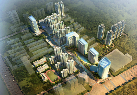 上海商业城市规划资料下载-[西安]现代村棚户商业城市改造项目