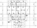 三层带戏楼仿古建筑混凝土结构施工图CAD