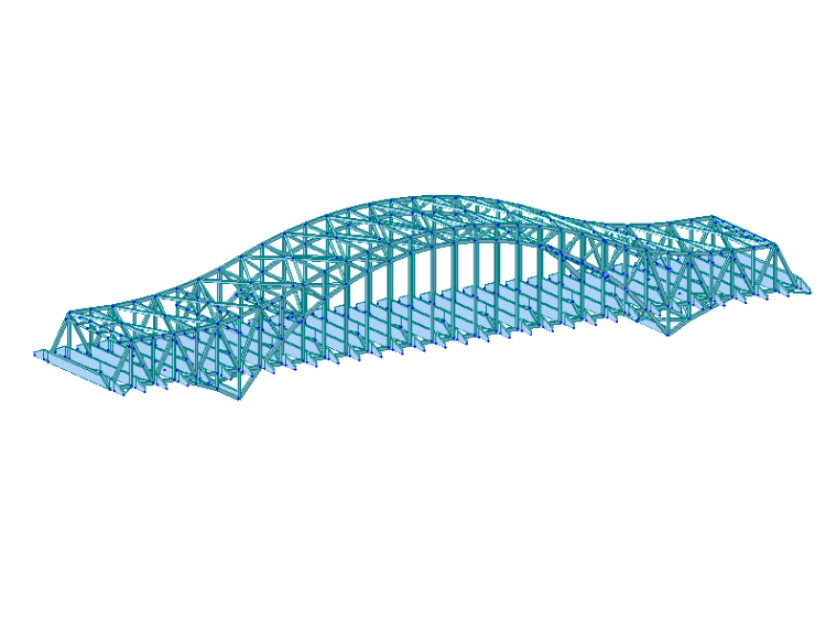 桥梁结构建模及公式计算书合集下载(210份)-桥梁结构离散图