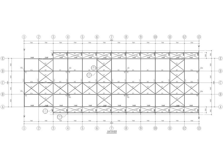 单层物流仓库建筑资料下载-[荆门]单层门式刚架结构物流仓库结施2017