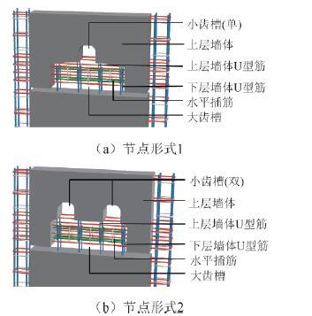 剪力墙装配式图集资料下载-复合齿槽U型筋搭接连接装配式剪力墙抗震