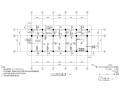 二层仿古建筑混凝土框架结构施工图CAD