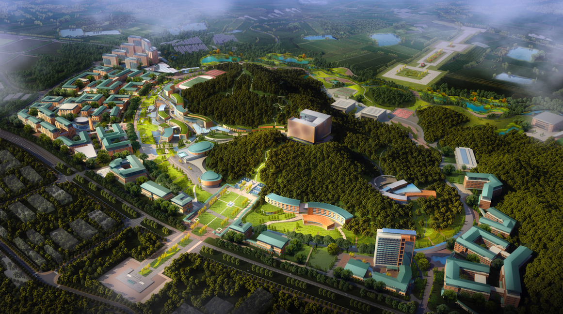 [深圳]知名高等学府大学校园规划设计方案