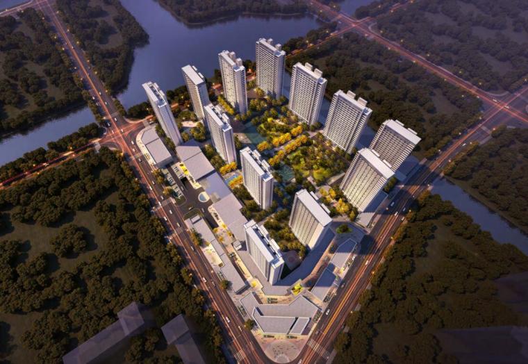 上海高品质住宅资料下载-[上海]国际公园社区高品质住宅区建筑方案