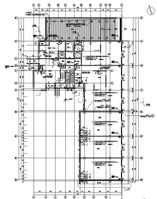 建筑竞赛图带CAD资料下载-高层带裙房住宅剪力墙结构施工图CAD含建筑