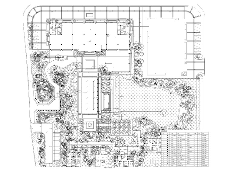 示范区土建施工图资料下载-[广东]某高档示范区园建CAD施工图