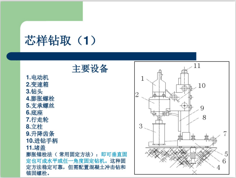 建筑桩基钻芯法检测资料下载-钻芯法检测砼结构抗压强度讲义(23页)