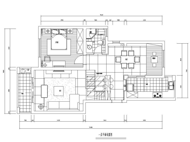 公寓加层结构图资料下载-[江苏]160㎡复式加跃层公寓施工图设计