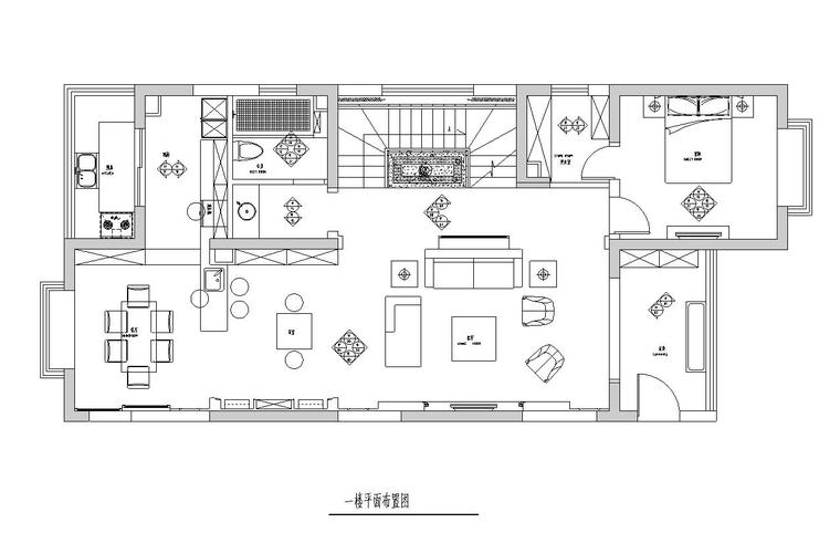 200套施工图资料下载-[山西]200㎡现代风格跃层公寓装修施工图