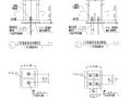 钢结构工字钢柱脚节点大样图CAD