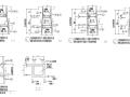 钢结构变截面柱梁相关节点大样CAD