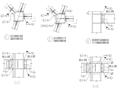 不带牛腿钢结构梁柱节点大样图CAD