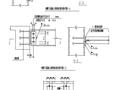 钢结构与混凝土结构连接节点大样图CAD